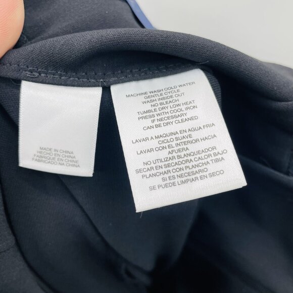 RACHEL Rachel Roy Womens Size 12 Paper Bag Tapered Pants with Belt in Black $99 - Picture 9 of 10